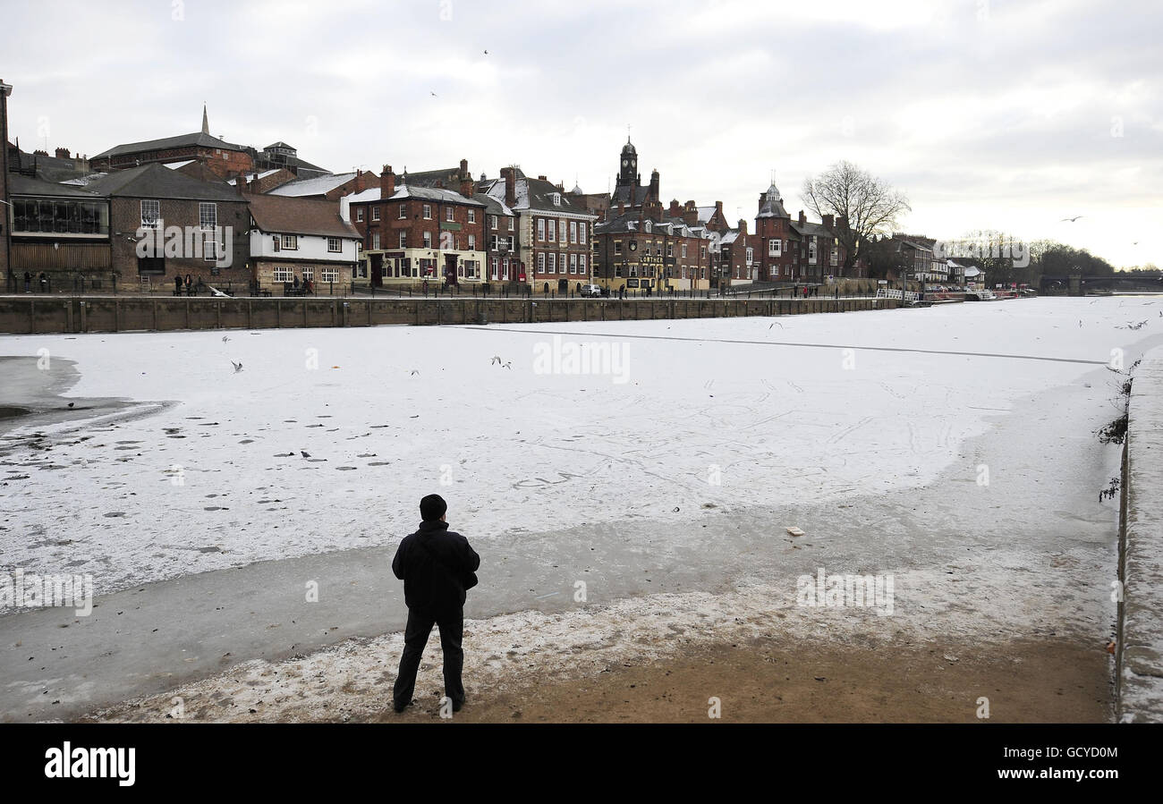 Winter weather December 25th Stock Photo Alamy