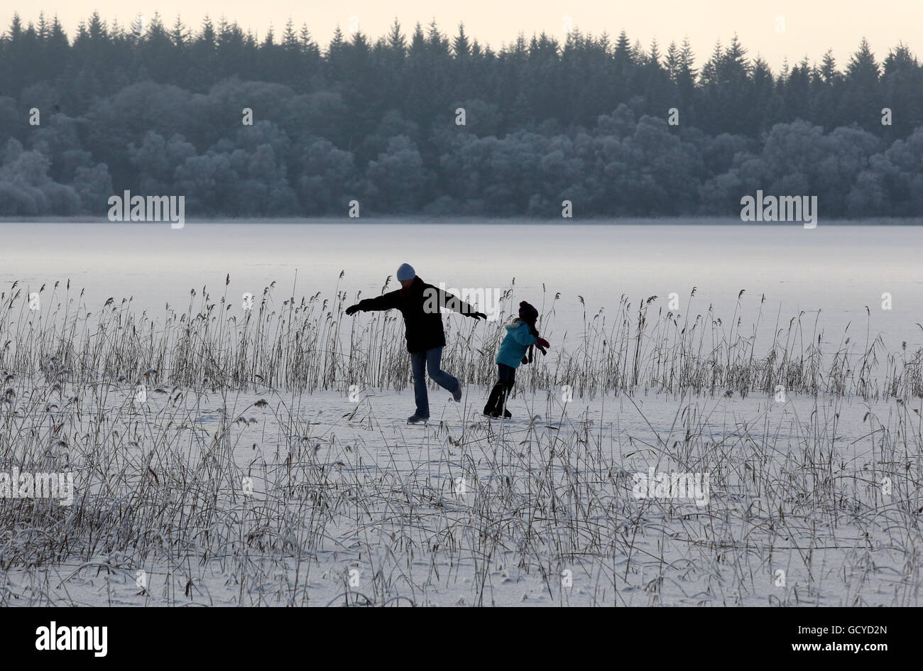 Winter weather December 25th Stock Photo Alamy