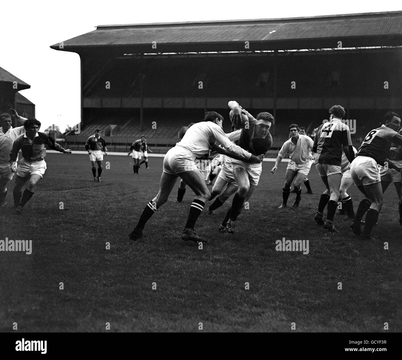 Rugby Union - Harlequins v Swansea - Twickenham Stock Photo