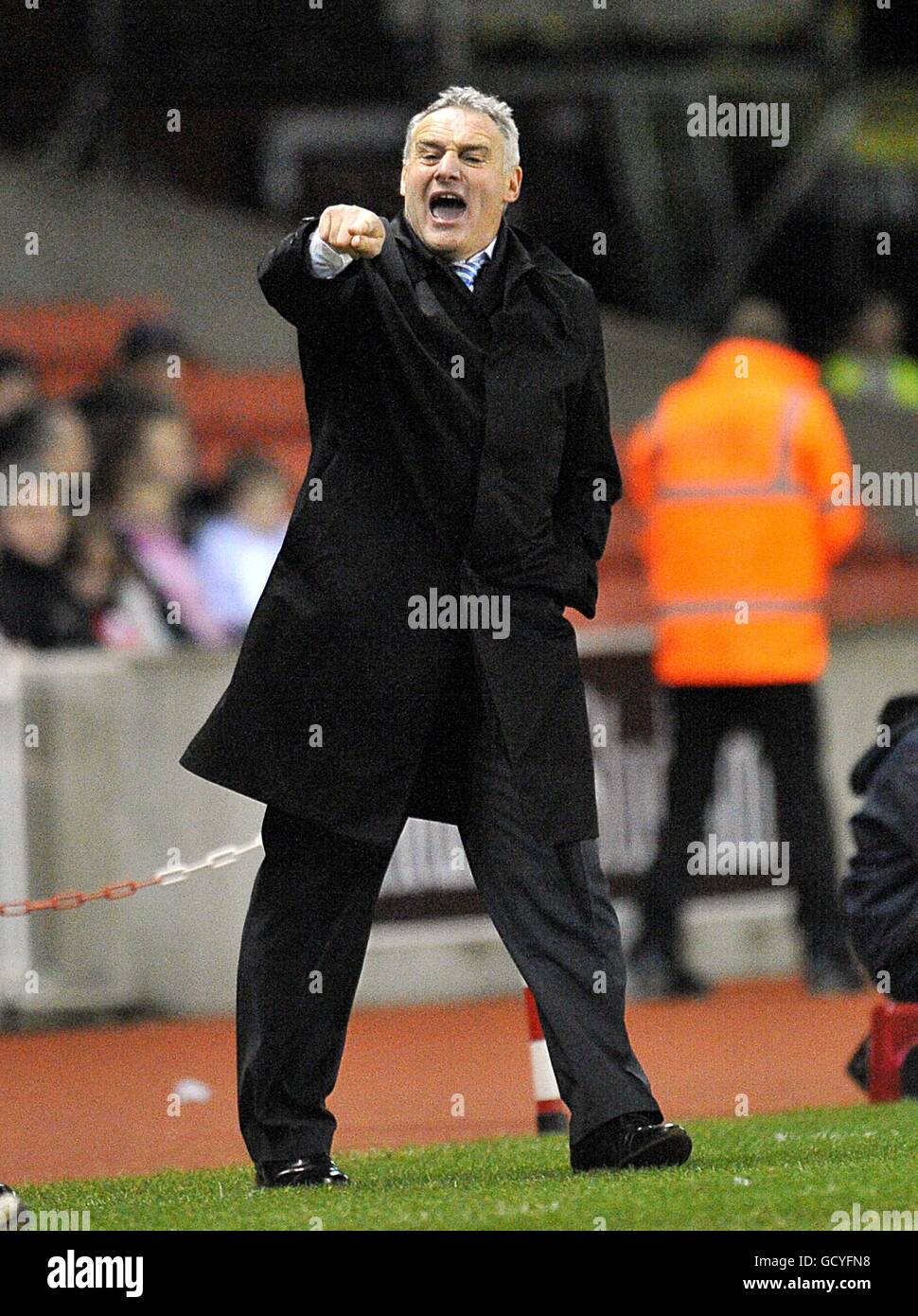 Soccer - FA Cup - Third Round - Stoke City v Cardiff City - Britannia Stadium Stock Photo