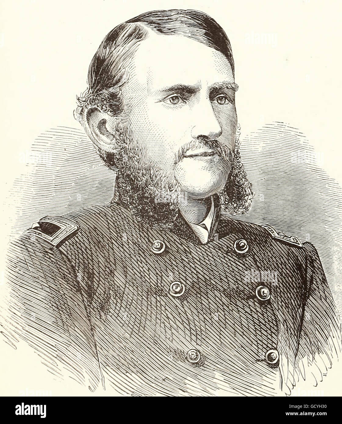 General Judson Kilpatrick, USA Civil War Stock Photo Alamy