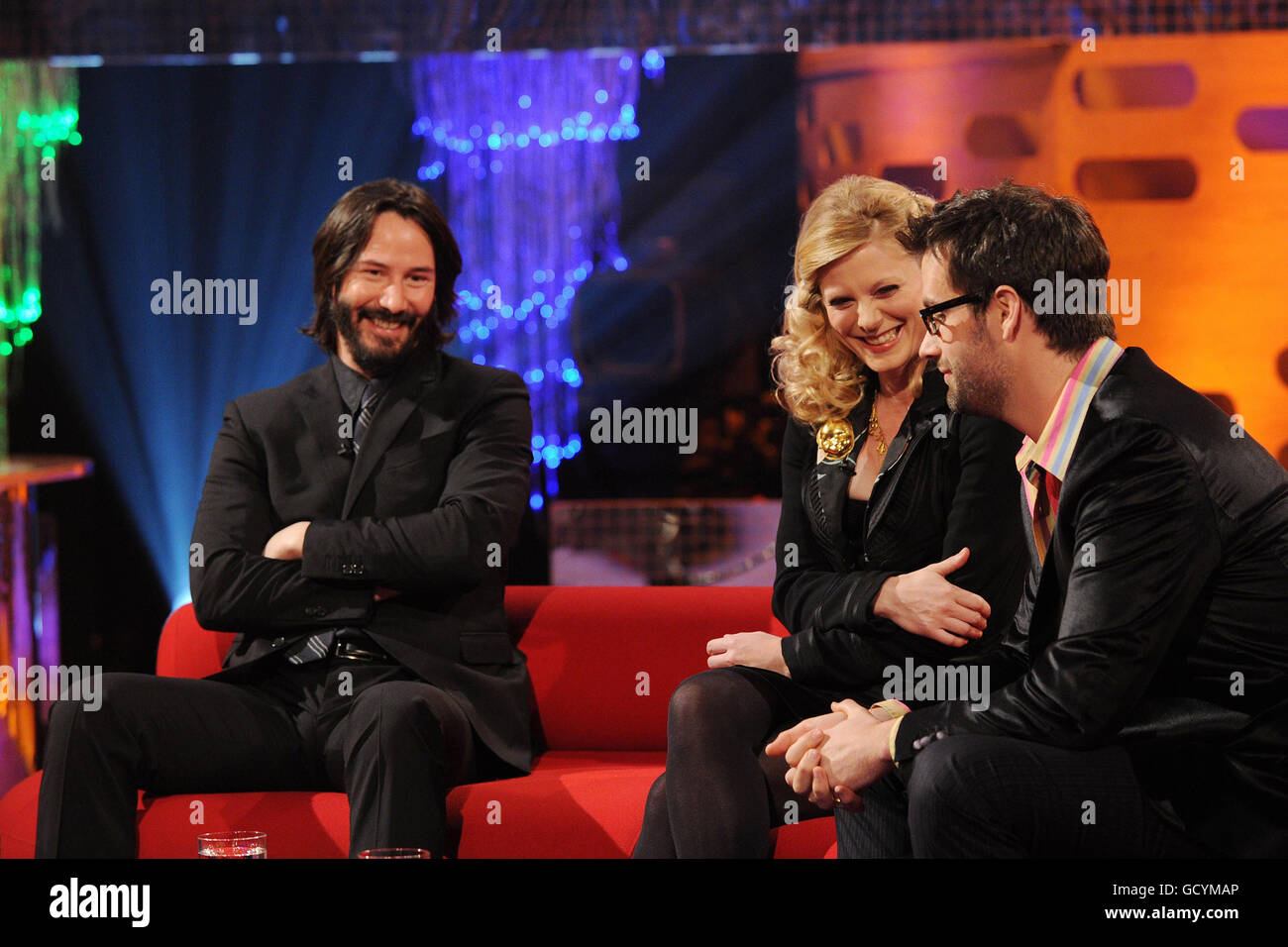 Keanu Reeves, Emilia Fox and Marcus Brigstocke appear on the Graham ...