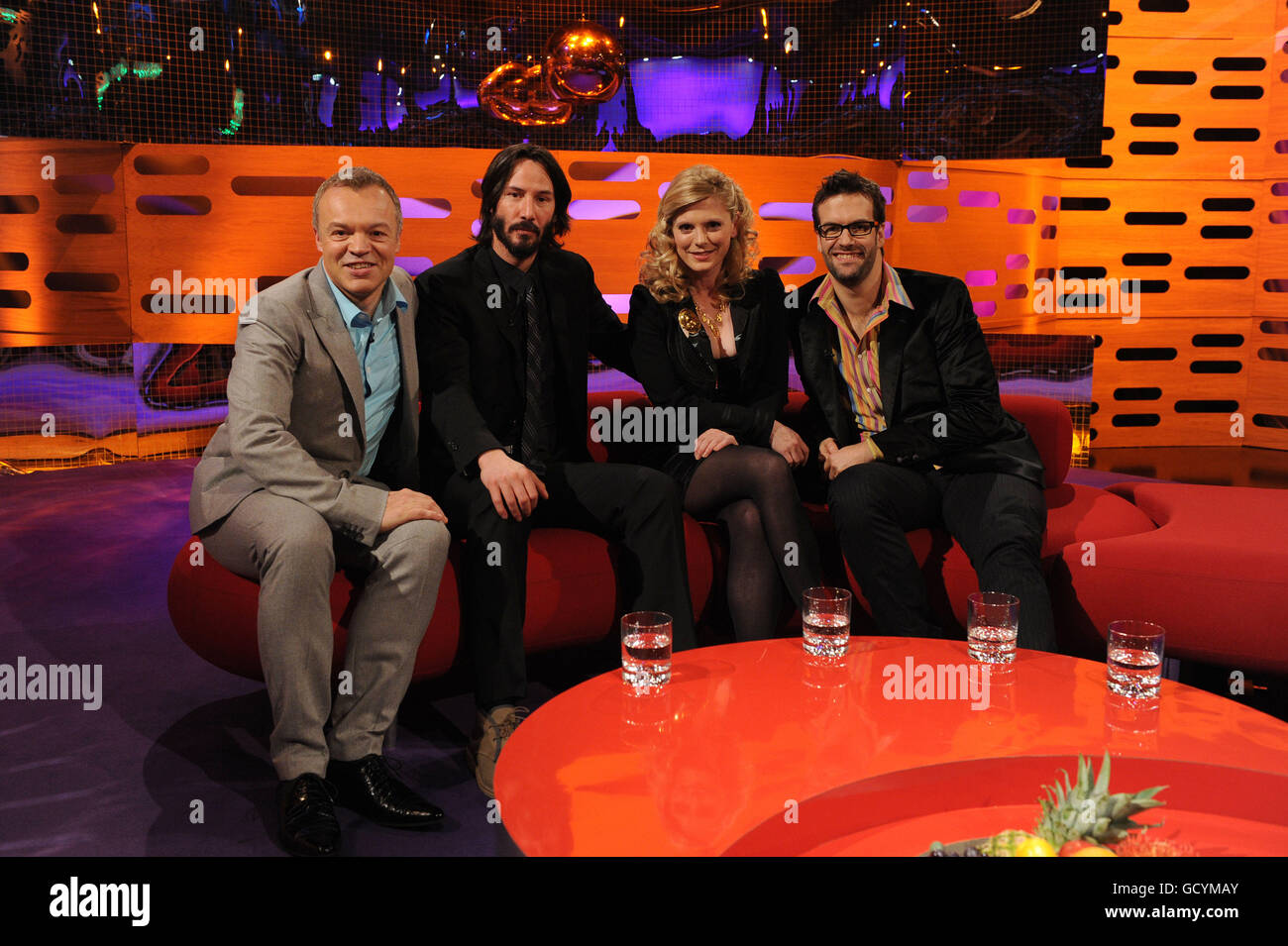 Keanu Reeves, Emilia Fox and Marcus Brigstocke appear on the Graham ...