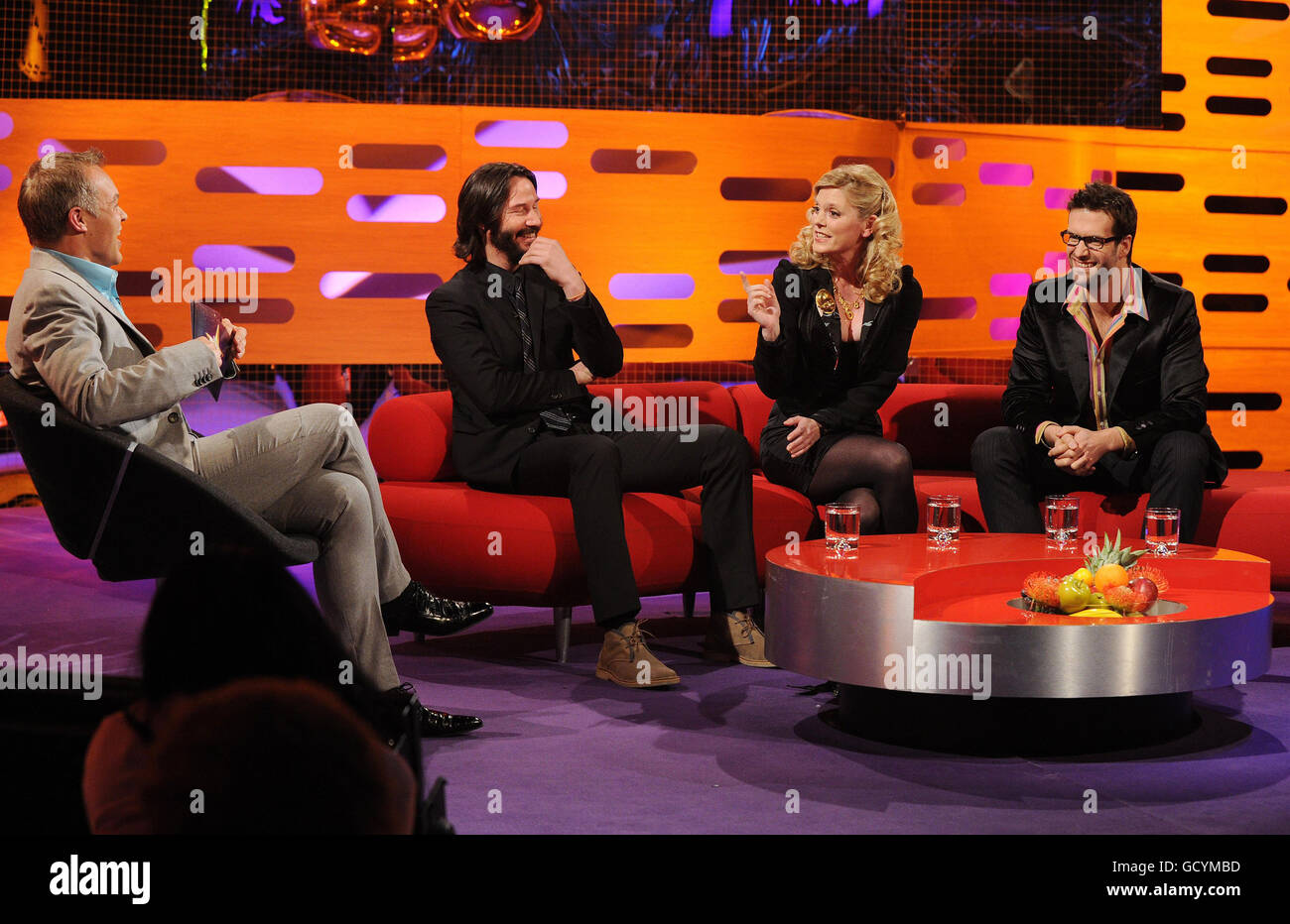 Keanu Reeves, Emilia Fox and Marcus Brigstocke appear on the Graham ...