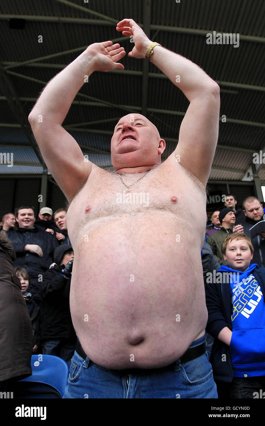 Soccer - npower Football League One - Huddersfield Town v Sheffield Wednesday - The Galpharm Stadium Stock Photo