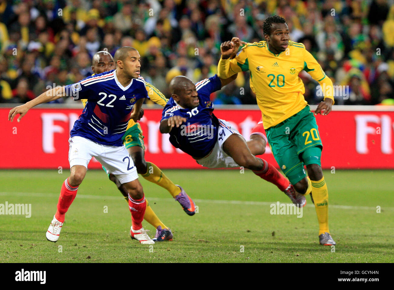 Soccer - 2010 FIFA World Cup South Africa - Group A - France v South Africa - Free State Stadium Stock Photo