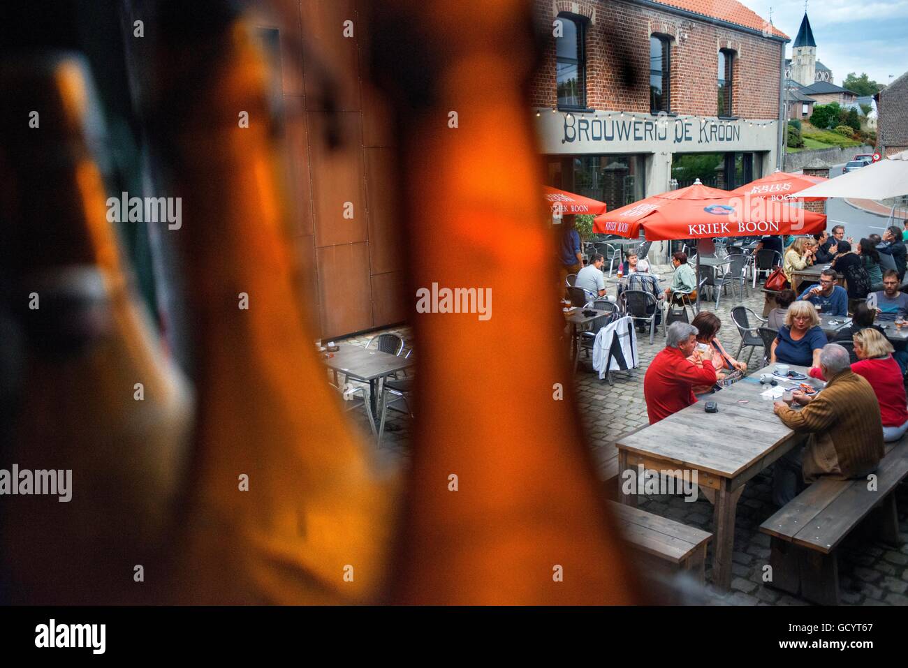 Kroon beer Company in Neerijse, Belgium Stock Photo