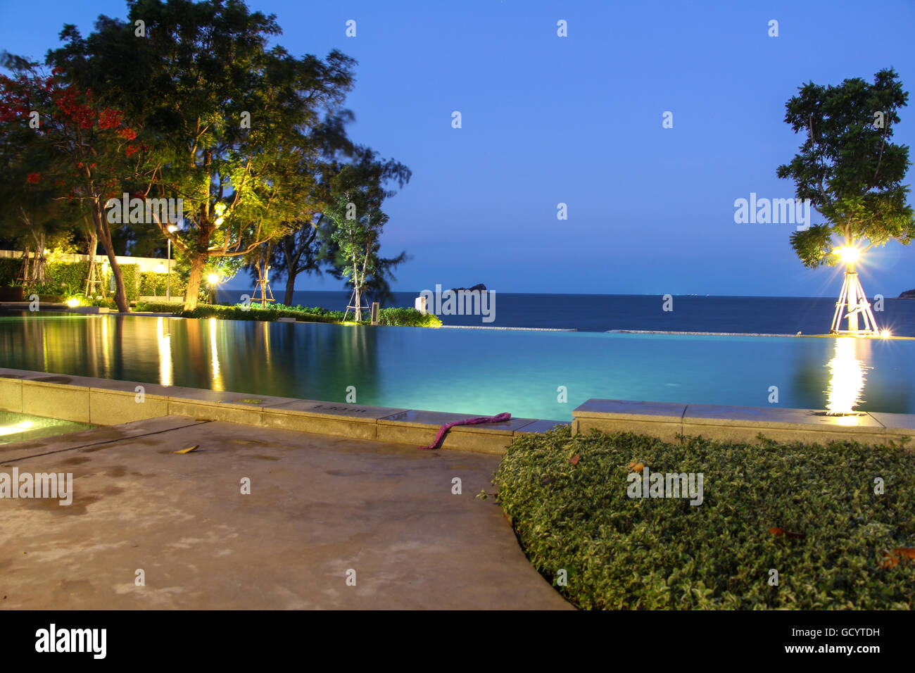 beautiful sea in Thailand Stock Photo