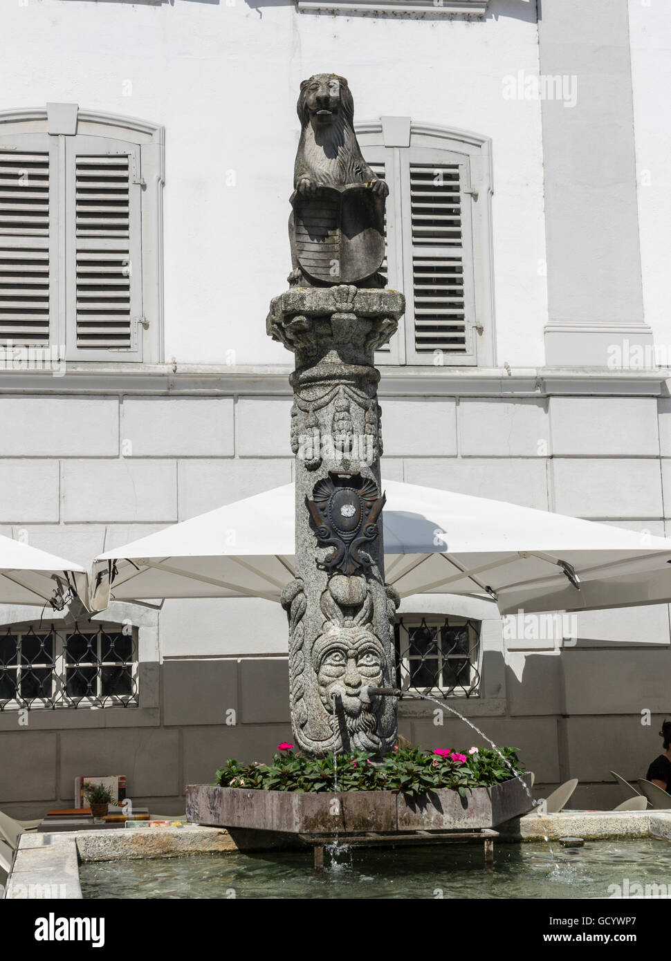 Lucerne Historical Fountain Switzerland Stock Photo 111251007 Alamy