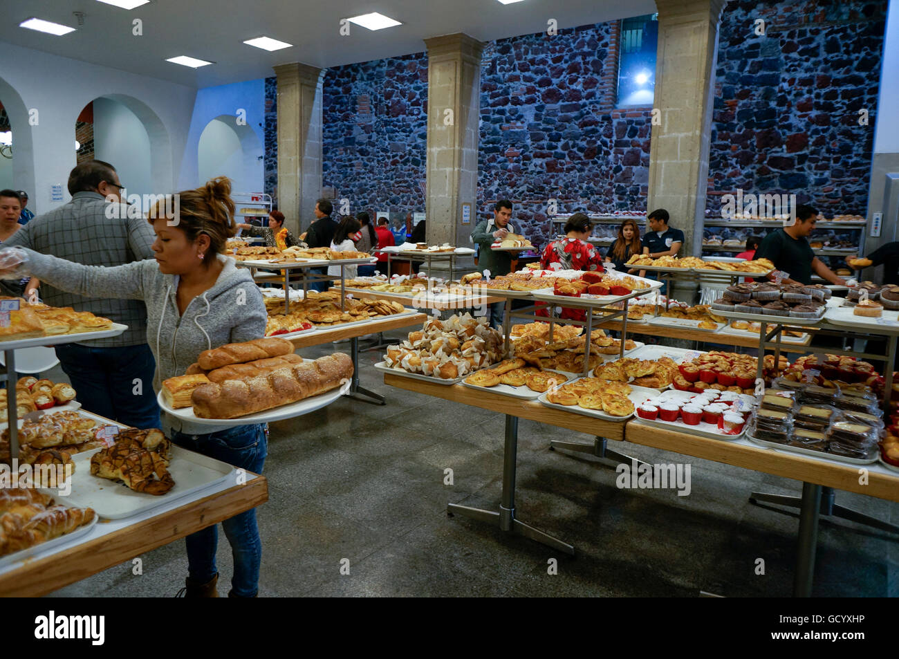 Ideal Bakery in Mexico City Stock Photo Alamy