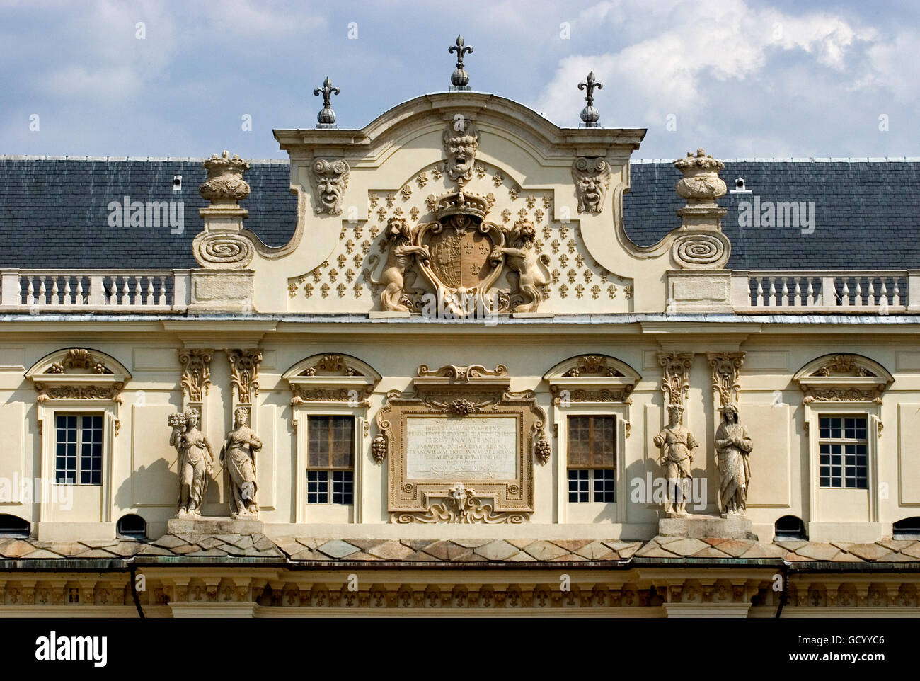 Castello Valentino. Torino. Italy. Stock Photo