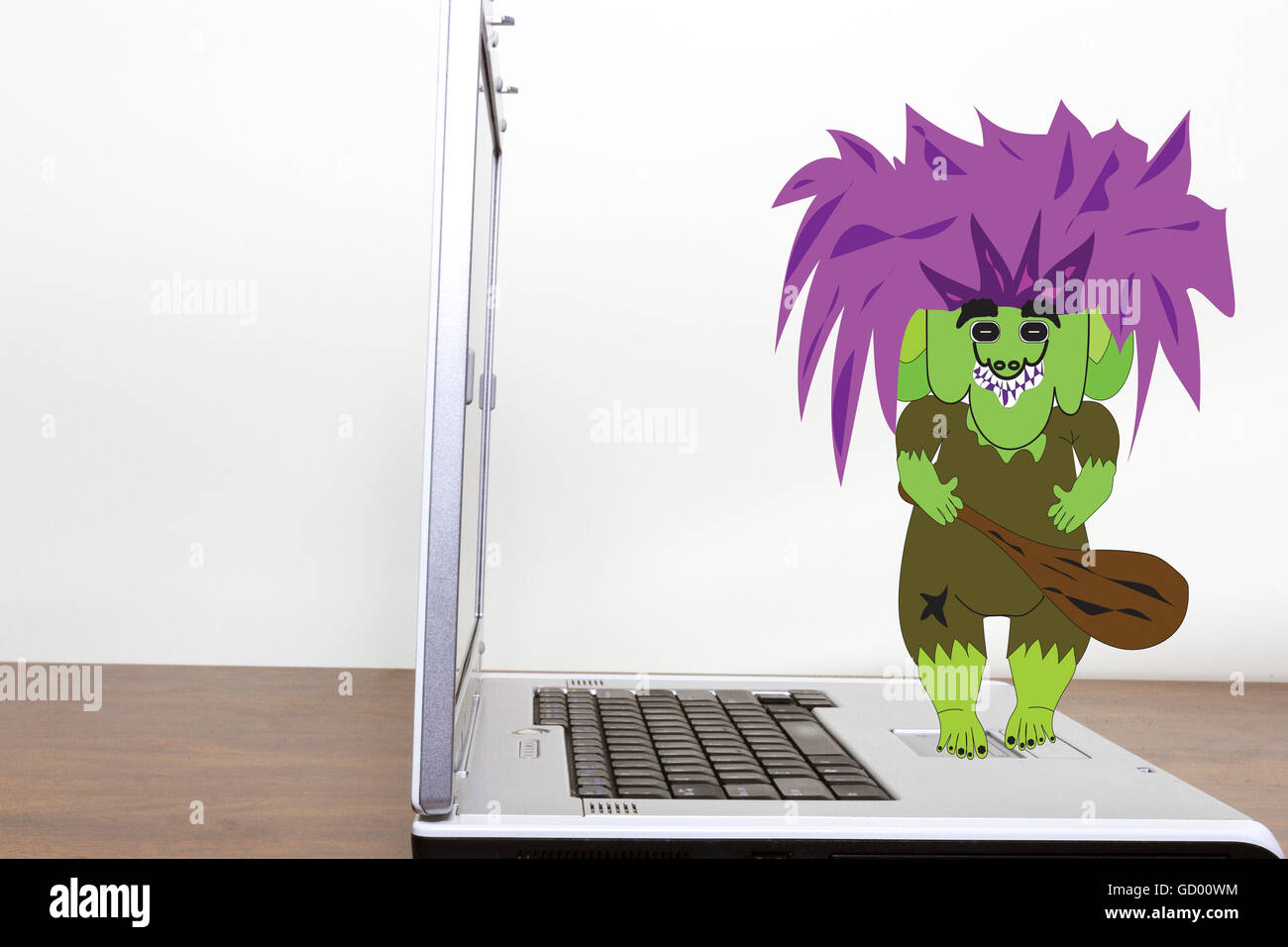 Internet Troll Is Mean At The Computer Stock Photo - Download Image Now -  Online Trolling, Troll - Fictional Character, Internet - iStock