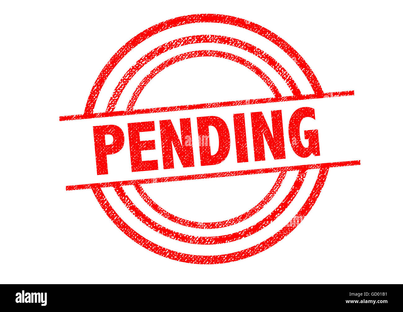 Pending review rubber stamp over hi-res stock photography and images - Alamy