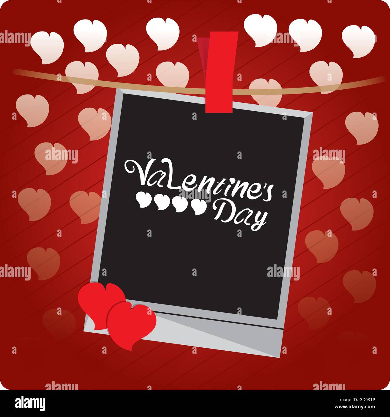 Happy valentine's day, Vector illustration Stock Vector Image & Art - Alamy