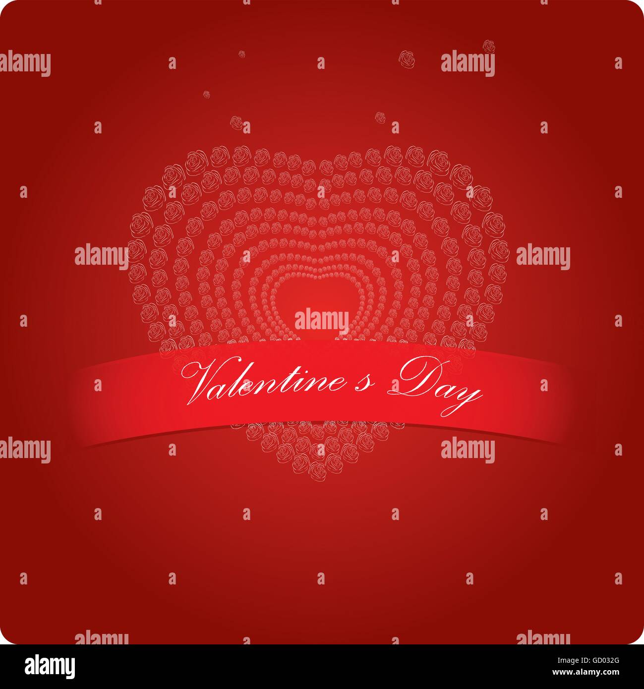 Happy valentine's day, Vector illustration Stock Vector Image & Art - Alamy