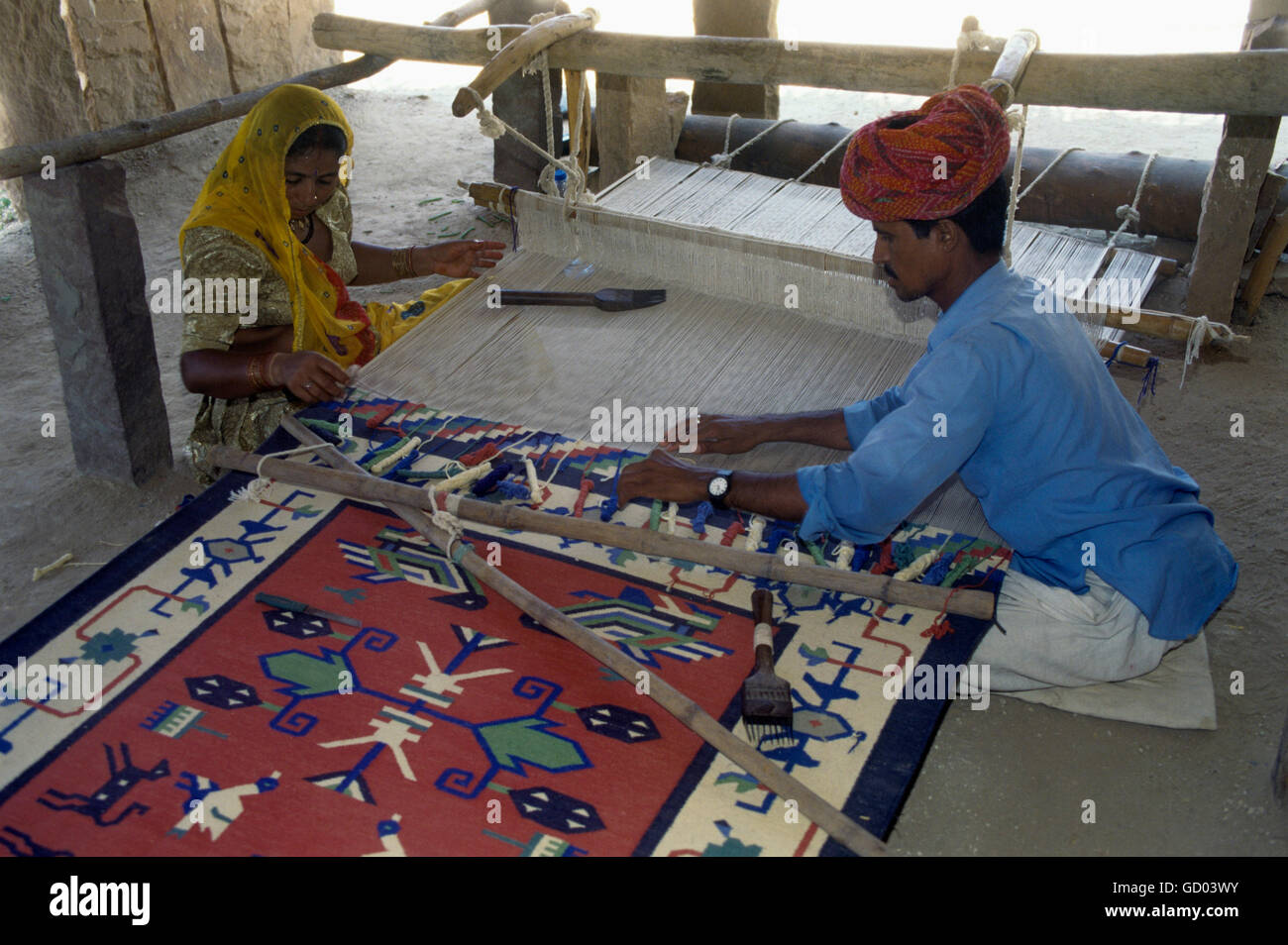Carpet weavers hires stock photography and images Alamy