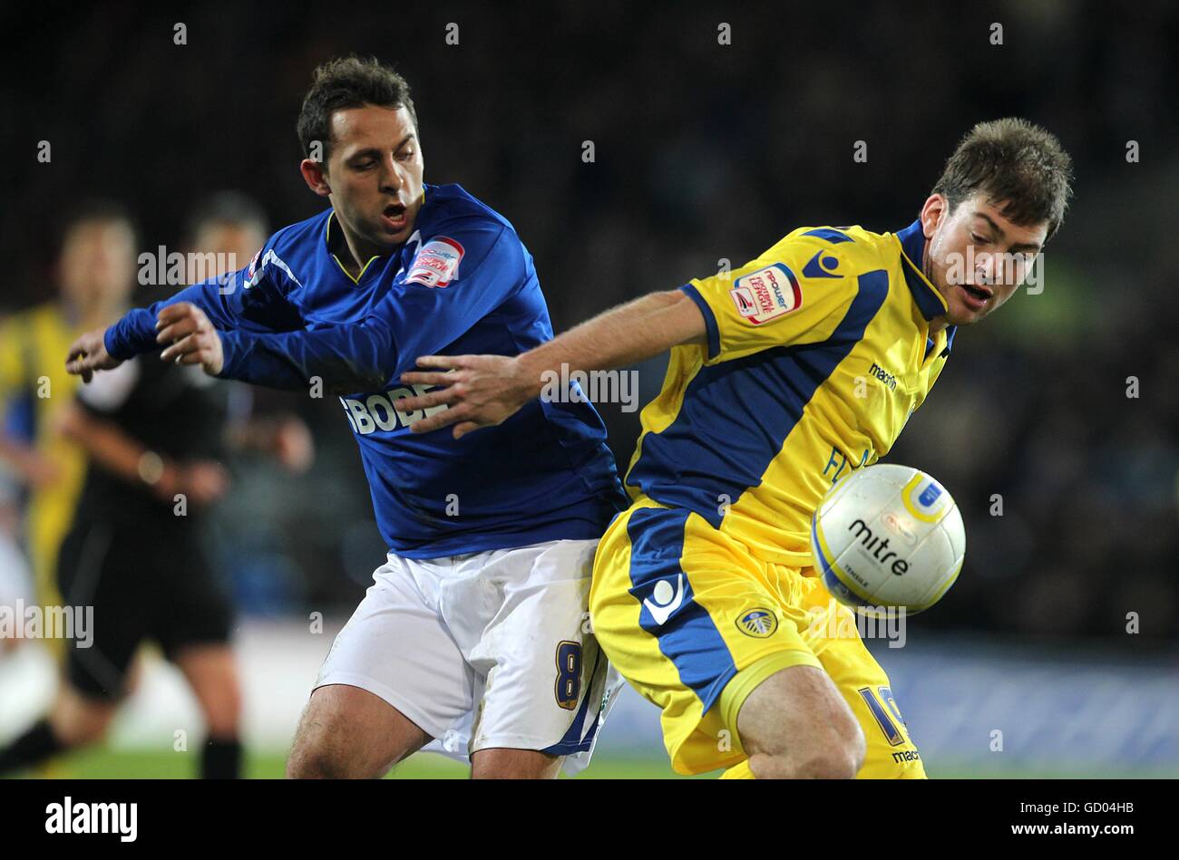 Soccer - npower Football League Championship - Cardiff City v Leeds United - Cardiff City Stadium Stock Photo