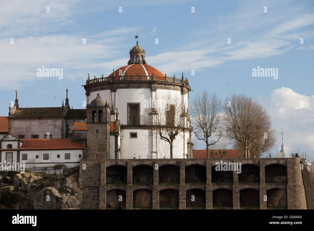 Serra do Pilar monastery in Vila Nova de Gaia, Portugal Stock Photo