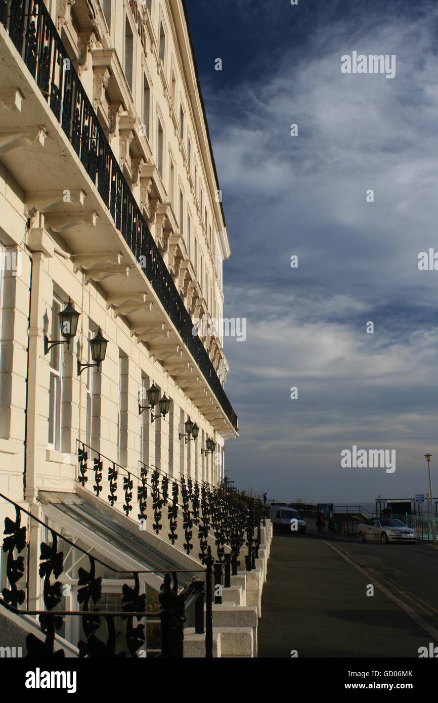 Prince of Wales Terrace, Scarborough Stock Photo Alamy