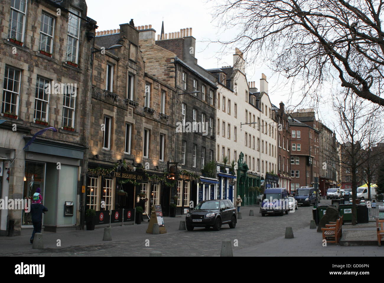 Old Edinburgh Stock Photo