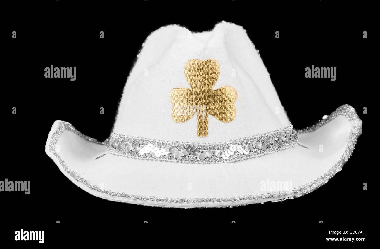 cowboy hat white background western hats wild clothing west fashion black  headdress american wear above traditional head rural c Stock Photo - Alamy