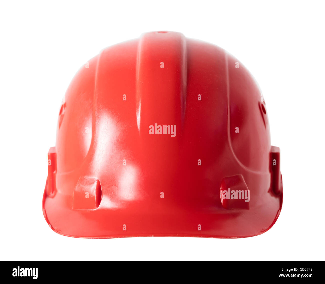 construction hard hat isolated on white background Stock Photo Alamy