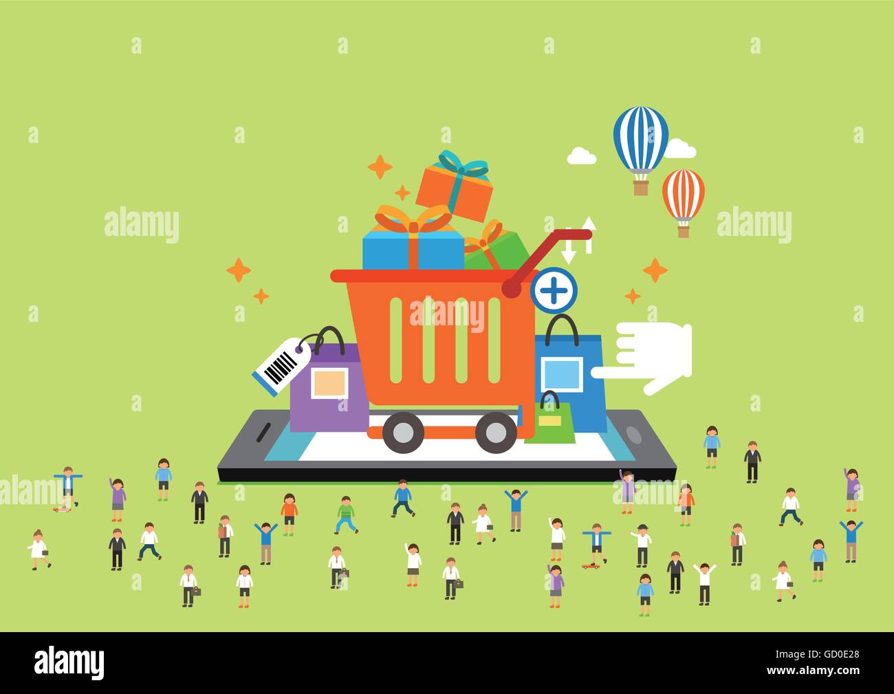 Code life Stock Vector Images - Alamy