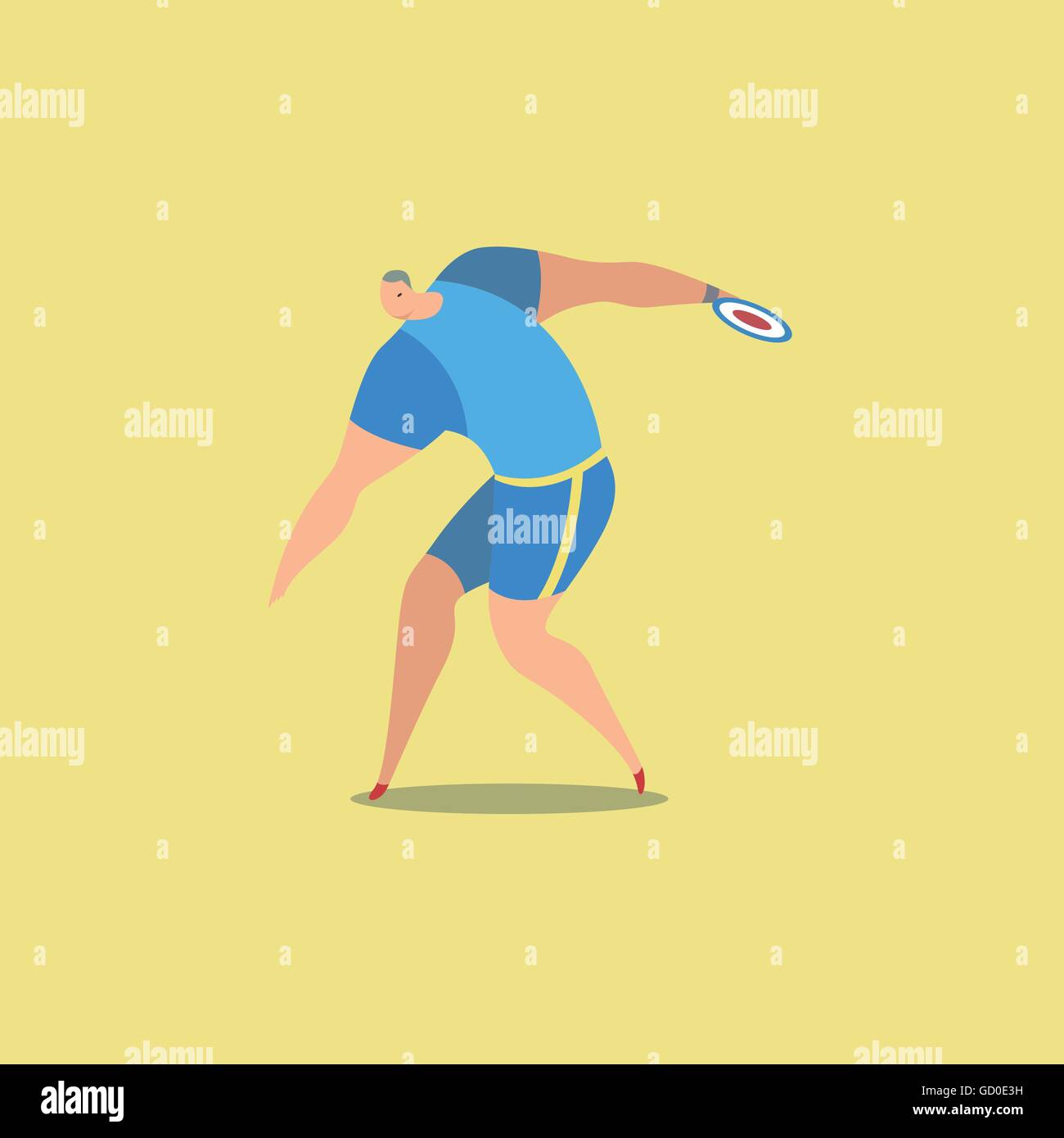 AthleteII Stock Vector