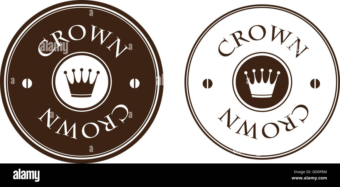 Royal Crown Design for Logo Stock Vector Image & Art - Alamy