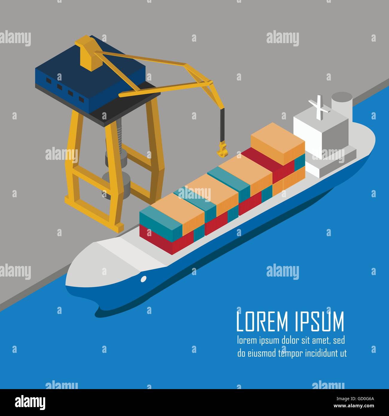 Warehouse process Stock Vector Images - Alamy