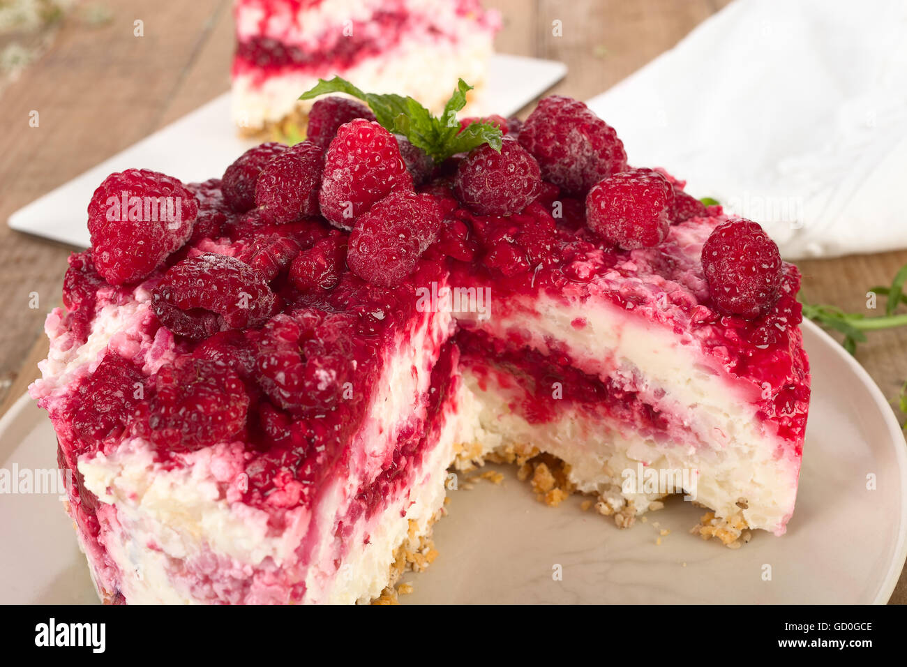 Rice pudding cake Stock Photo Alamy