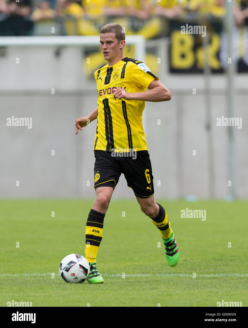 Wuppertal, Germany. 09th July, 2016. Dortmund's Sven Bender in action ...