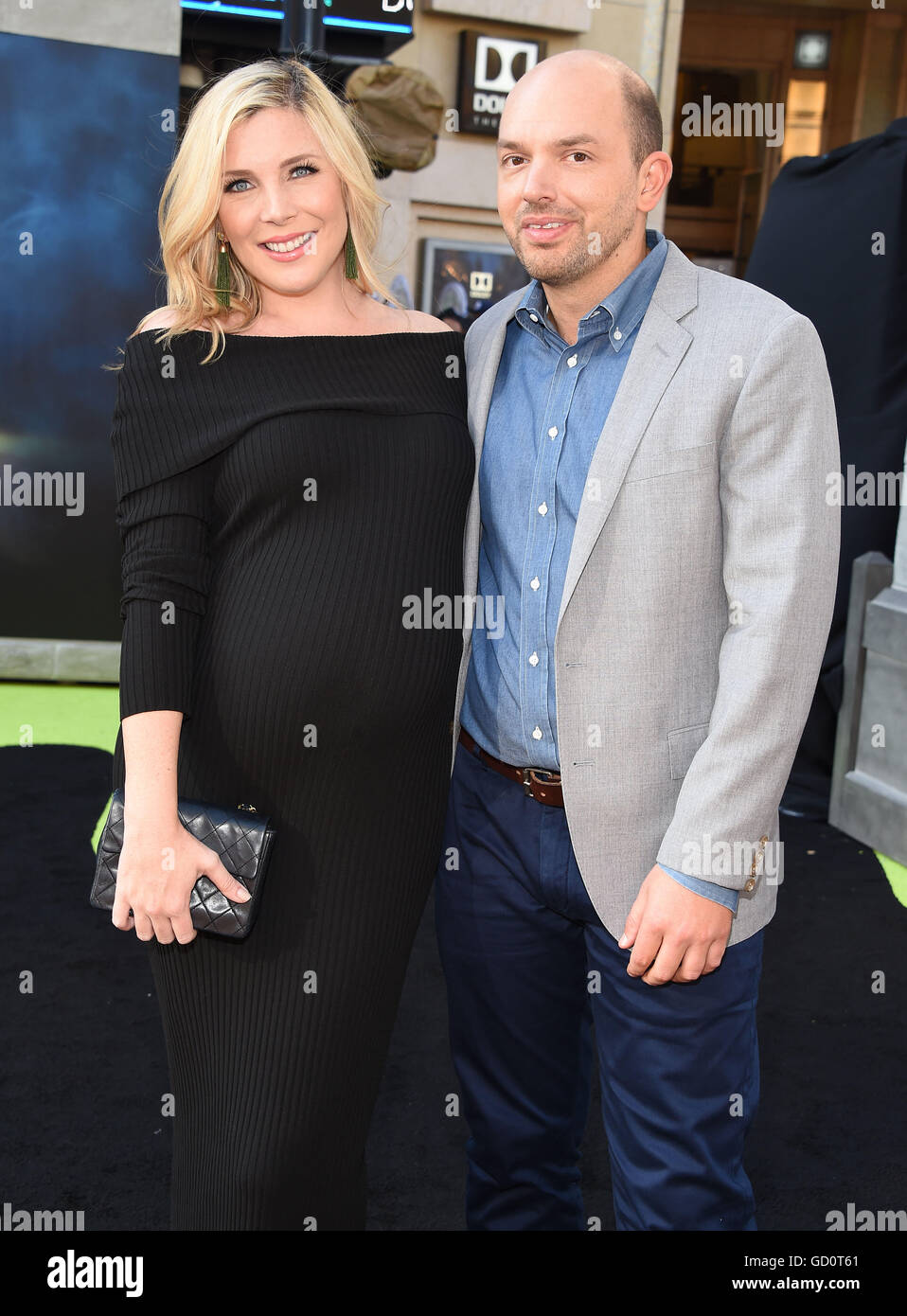 June Raphael Kids Hollywood, California, USA. 9th July, 2016. Paul Scheer & June Diane ...
