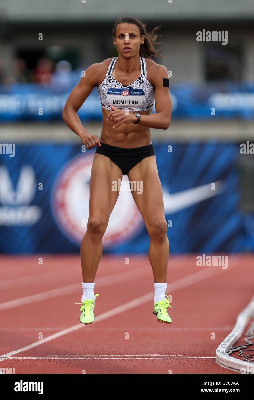 Eugene Oregon, USA. 10th July, 2016. CHANTAE MCMILLAN ...