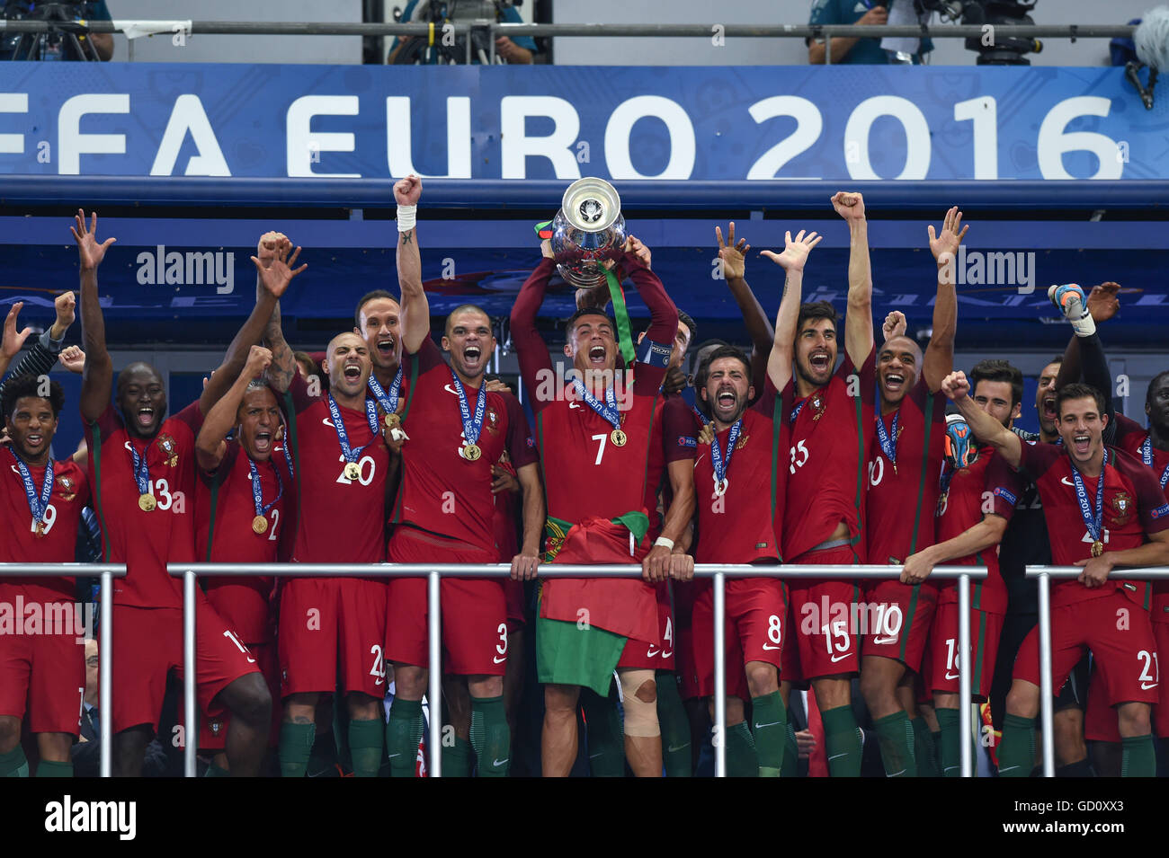 Portugal - France EURO 2016 final Portuguese commentary, 4K UHD