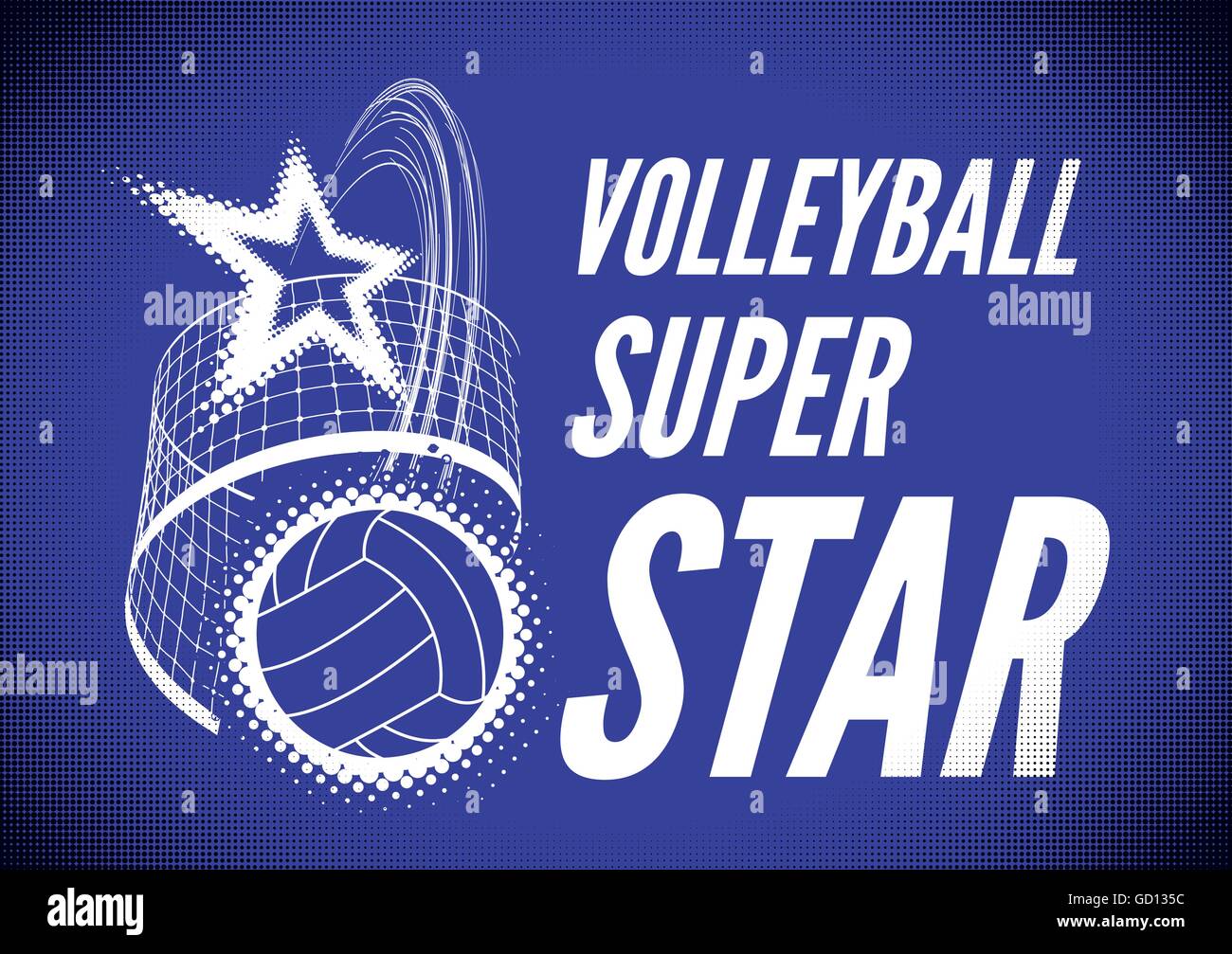 Volleyball super star design Stock Vector Image & Art Alamy