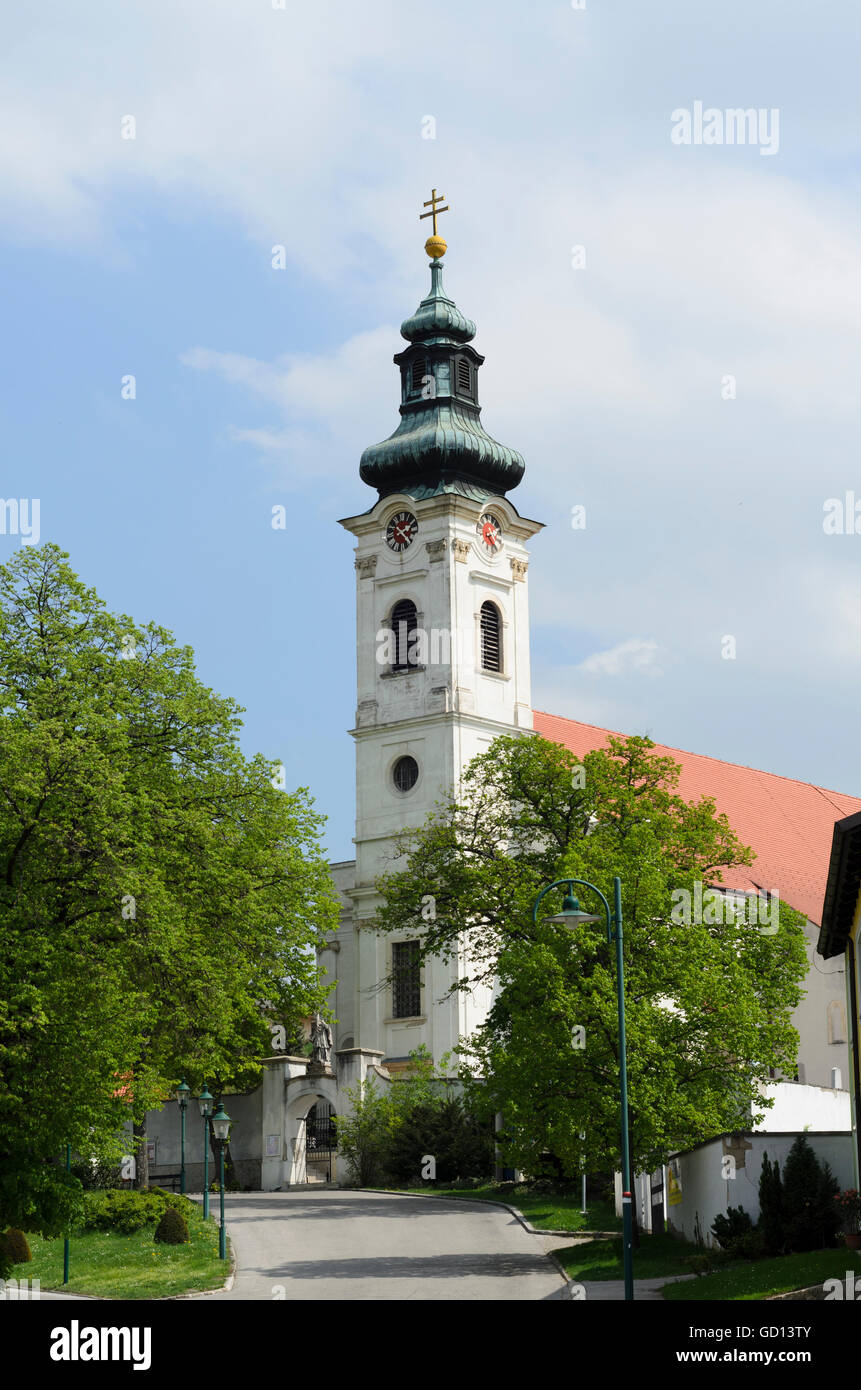 Mannersdorf am Leithagebirge: Martin Church, Austria, Niederösterreich, Lower Austria, Donau Stock Photo