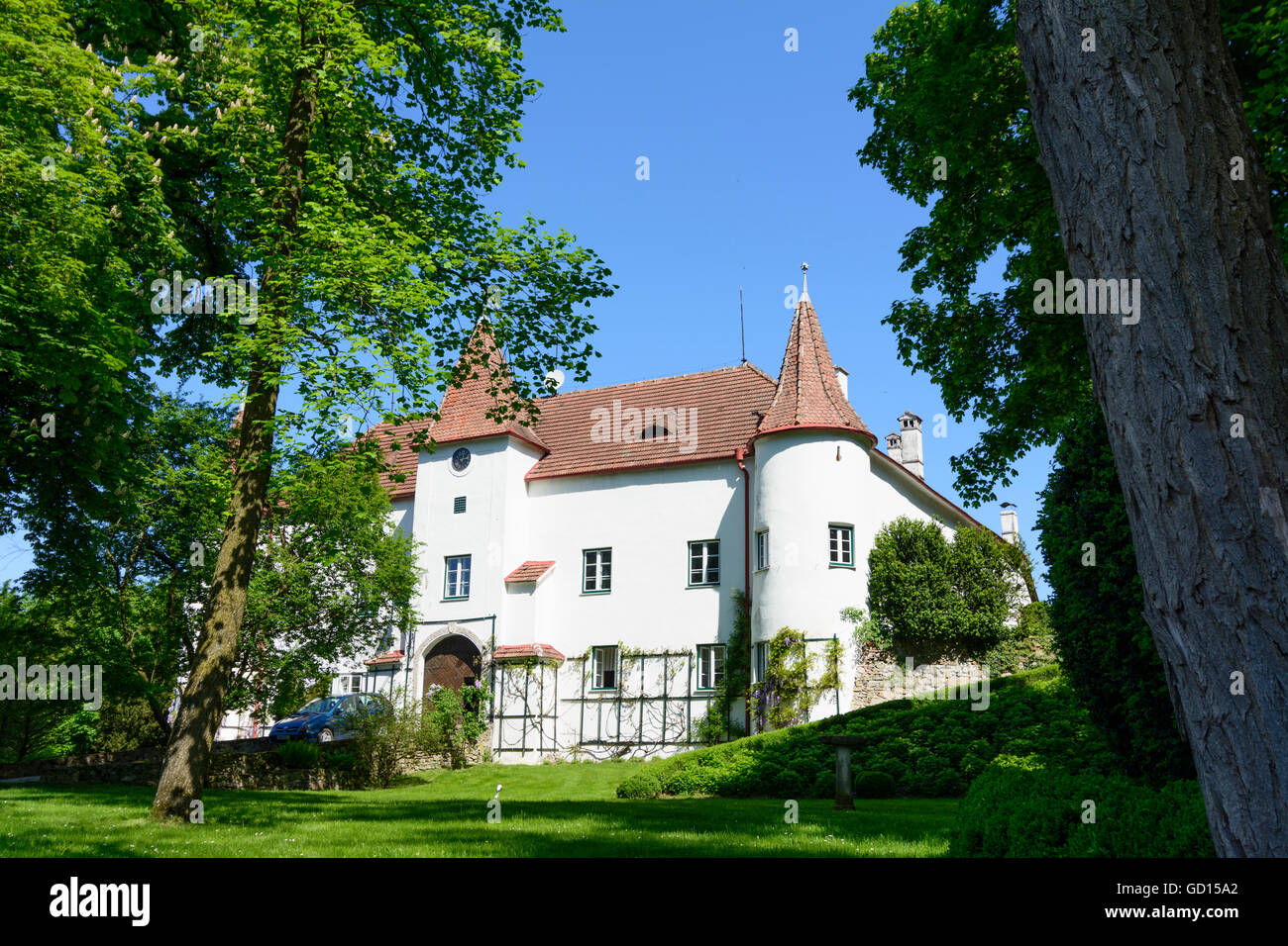 Ferschnitz: Senftenegg Castle, Austria, Niederösterreich, Lower Austria, Mostviertel Stock Photo