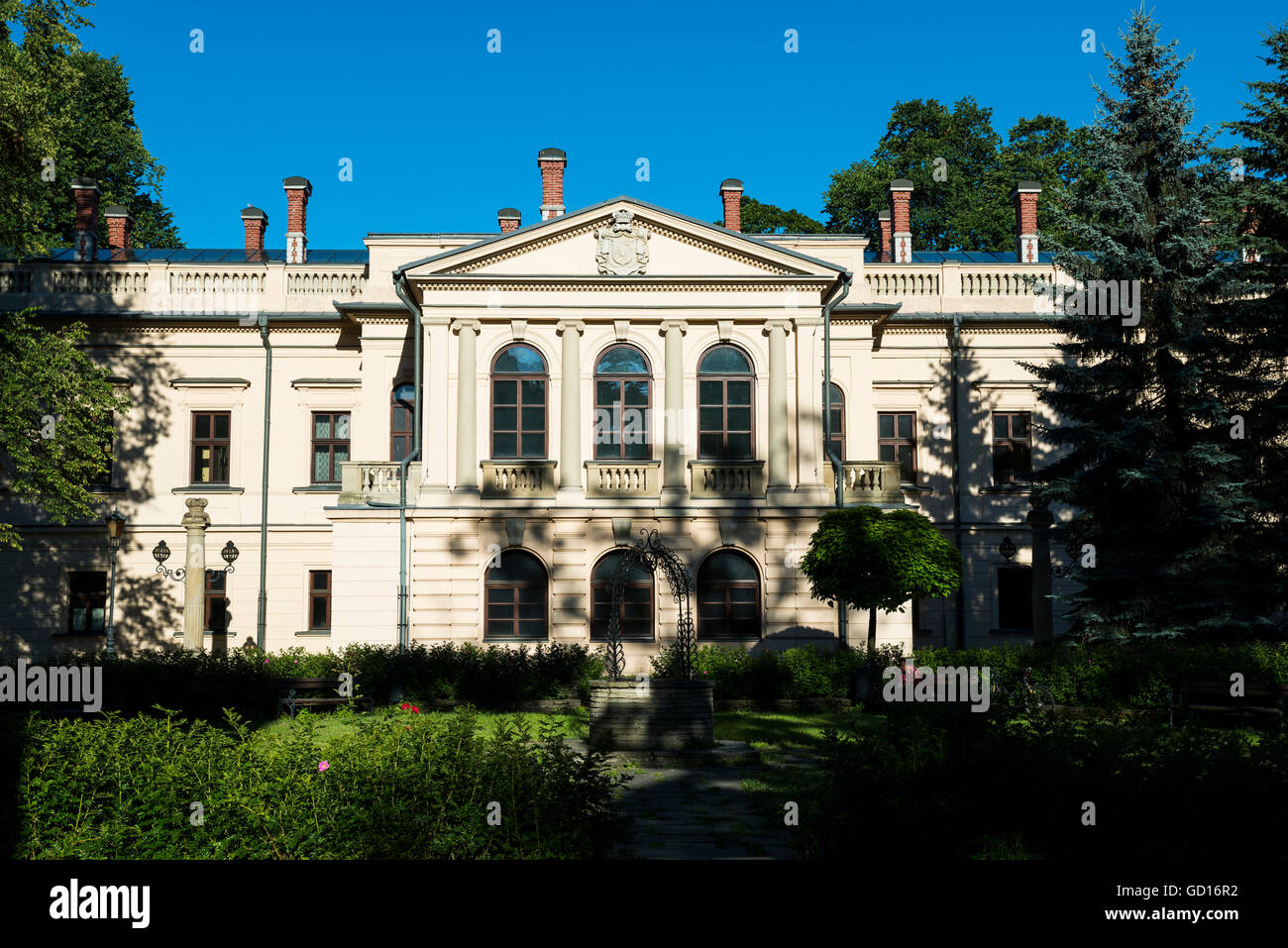 Habsburg Palace, Żywiec, Silesian Voivodeship, Poland, Europe Stock