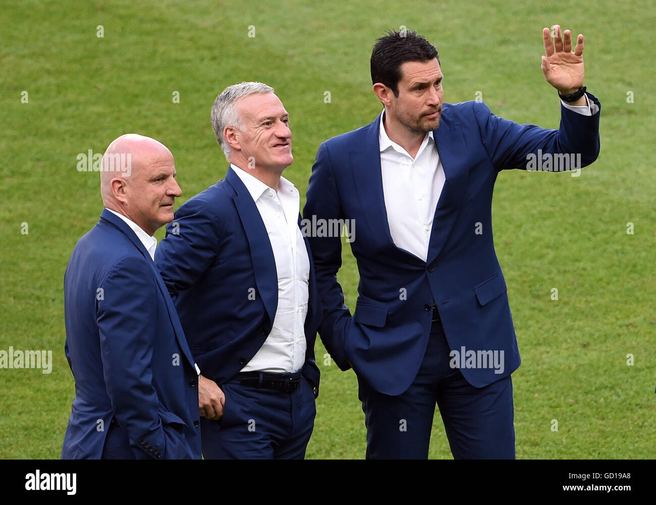 From Left To Right France Assistant Manager Guy Stephan Manager from-left-to-right-france-assistant-manager-guy-stephan-manager