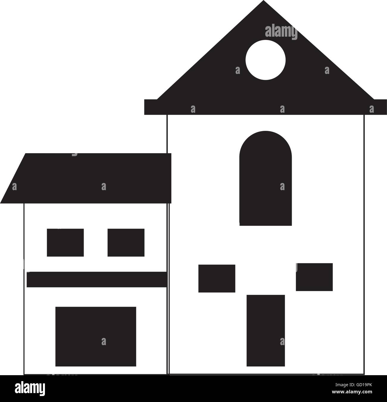 House construction real estate icon Stock Vector Image & Art - Alamy