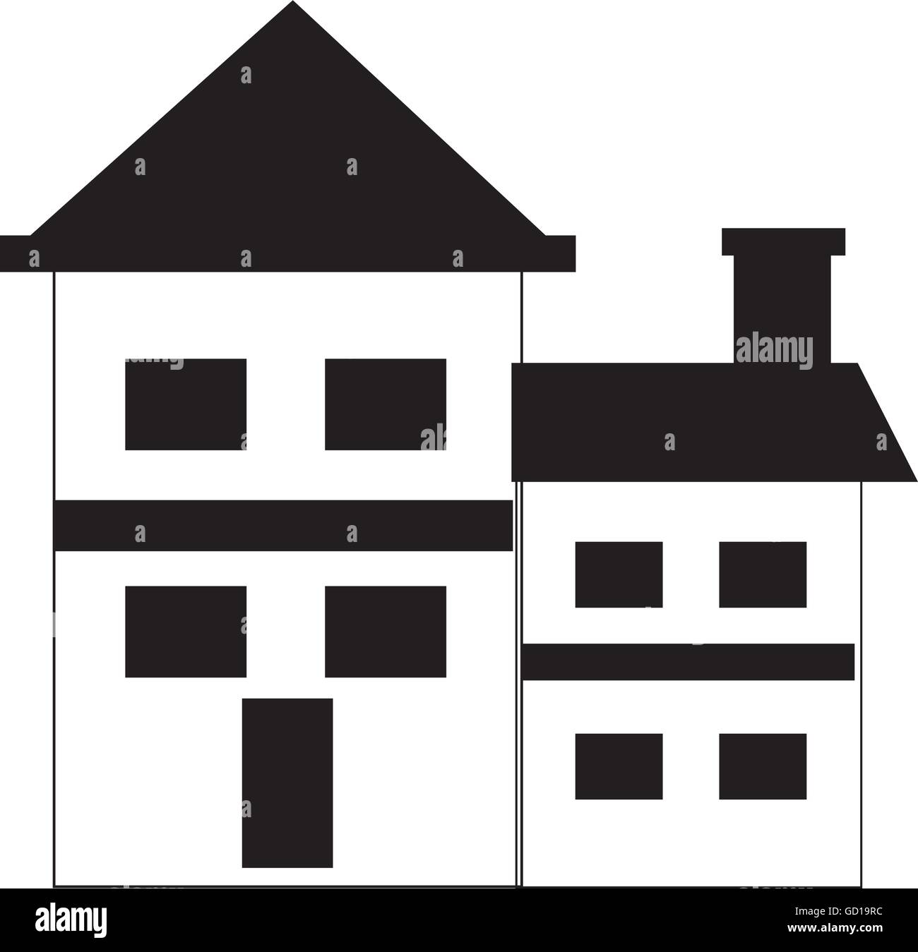 House construction real estate icon Stock Vector Image & Art - Alamy