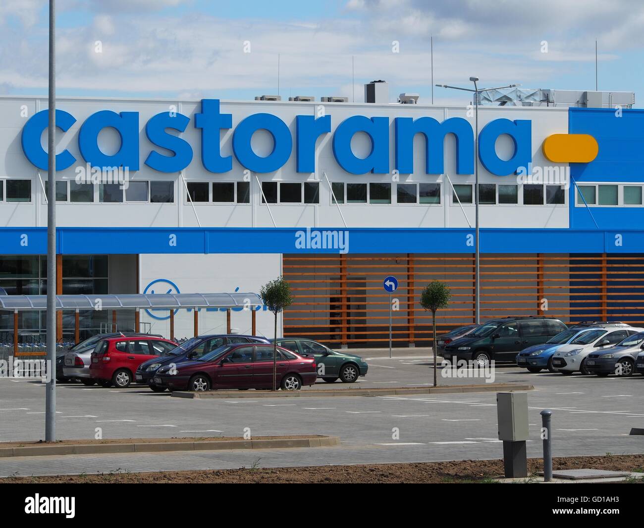 Castorama supermarket in Radom, Poland Stock Photo - Alamy