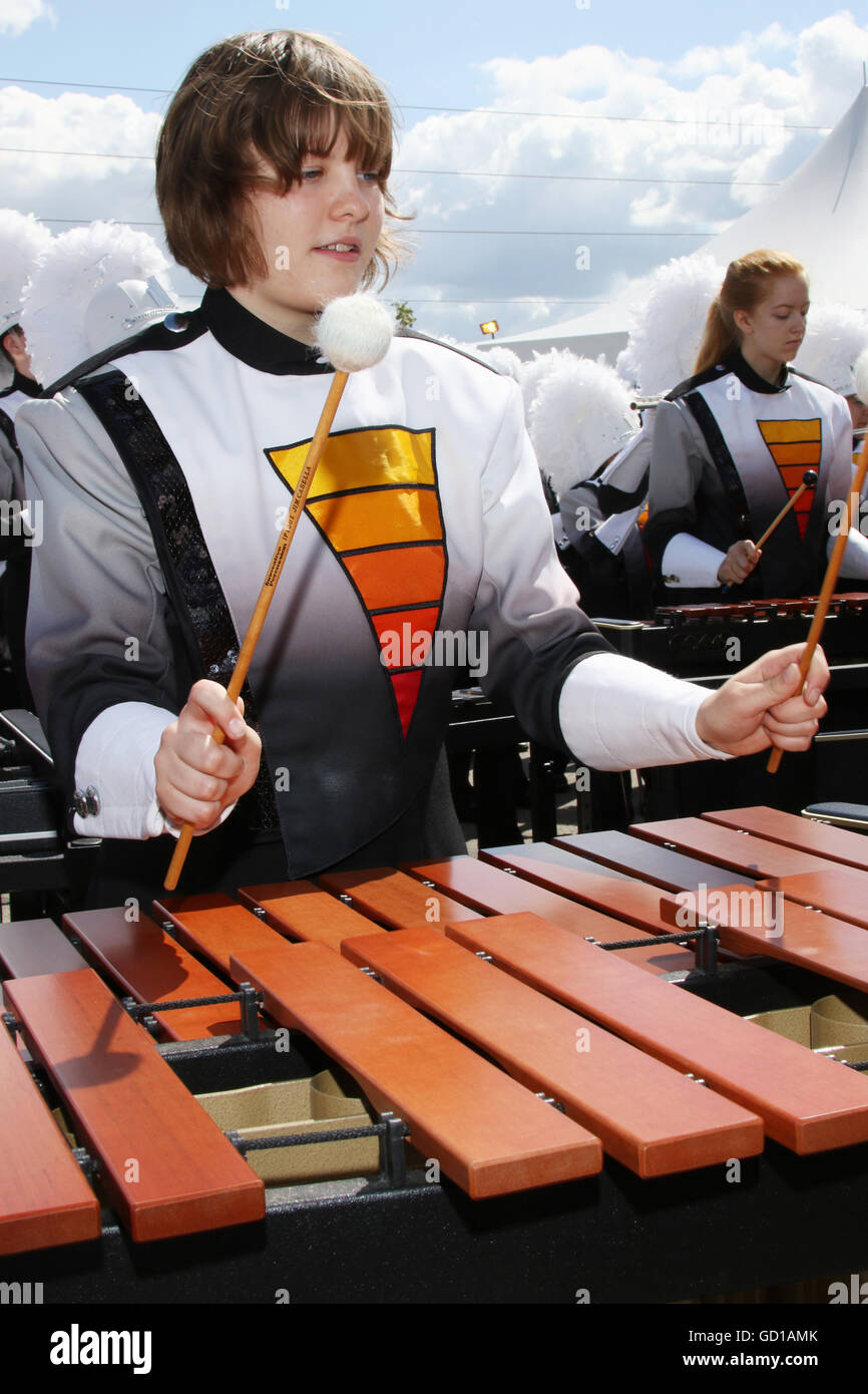 Marching band xylophone hires stock photography and images Alamy