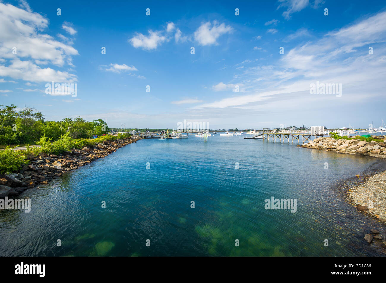 Rye Harbor, in Rye, New Hampshire Stock Photo Alamy