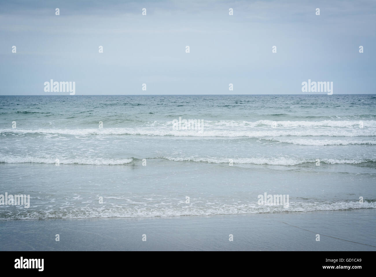 The Atlantic Ocean, in Hampton Beach, New Hampshire Stock Photo Alamy