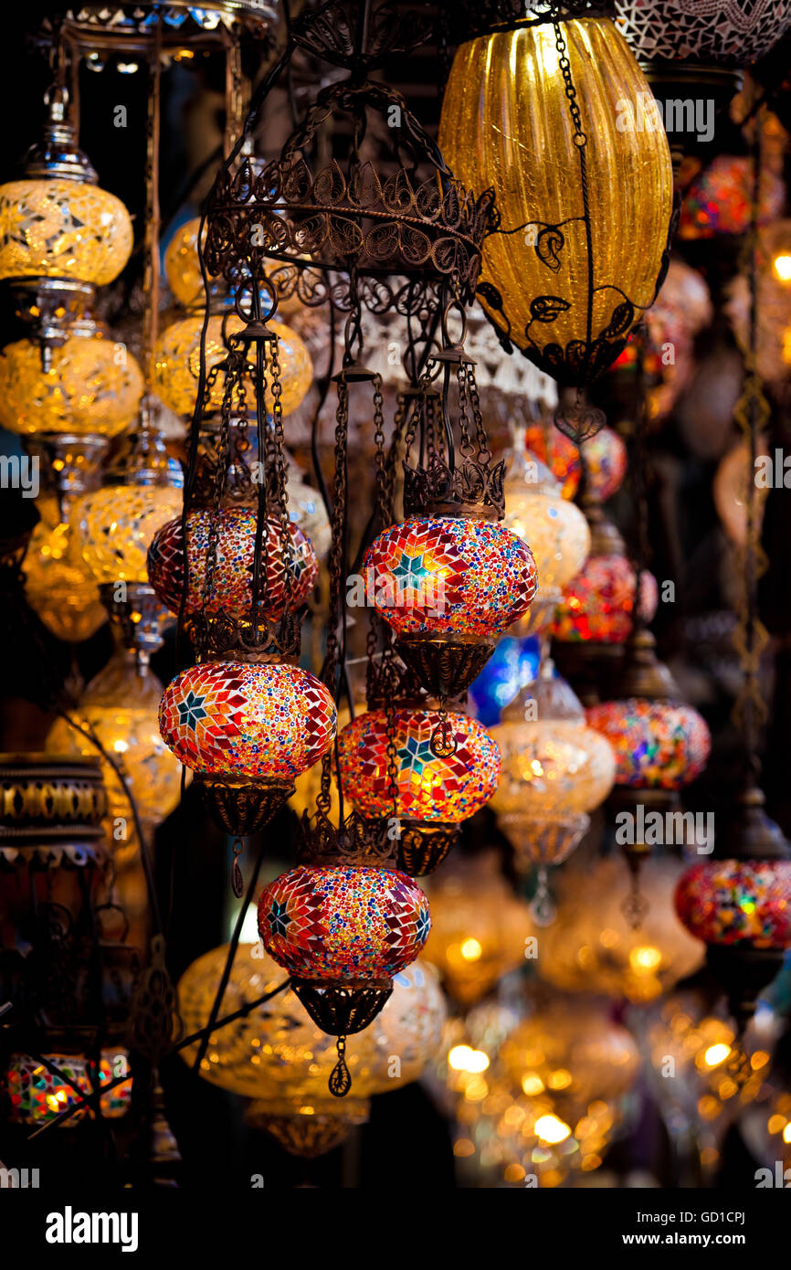 Turkish lamp background hi-res stock photography and images - Alamy