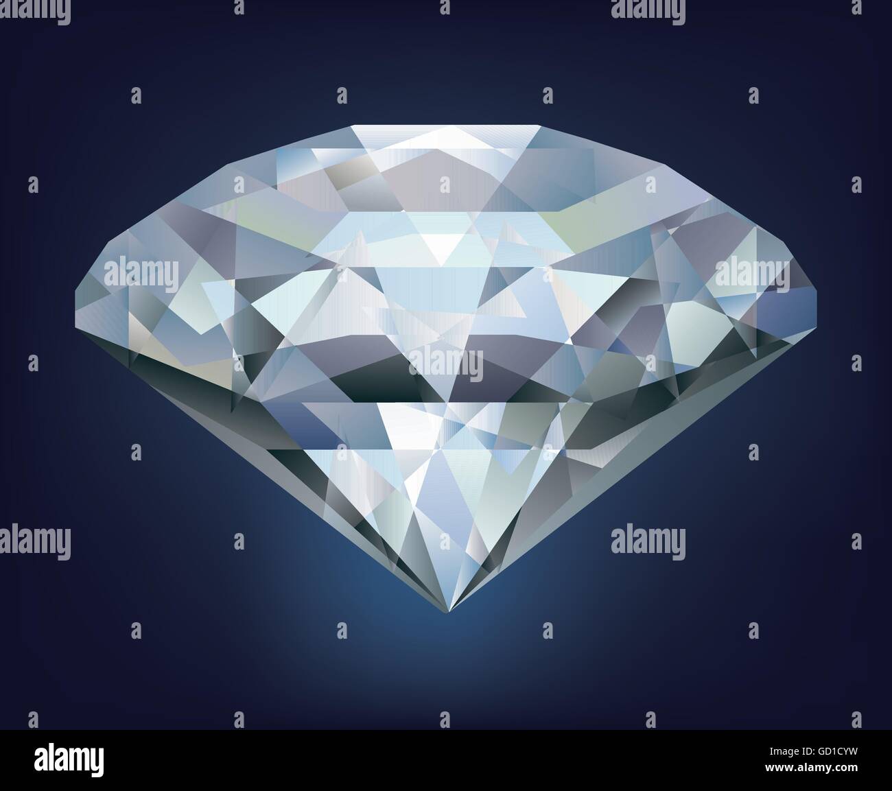 A Shiny bright diamond Stock Vector Image & Art Alamy