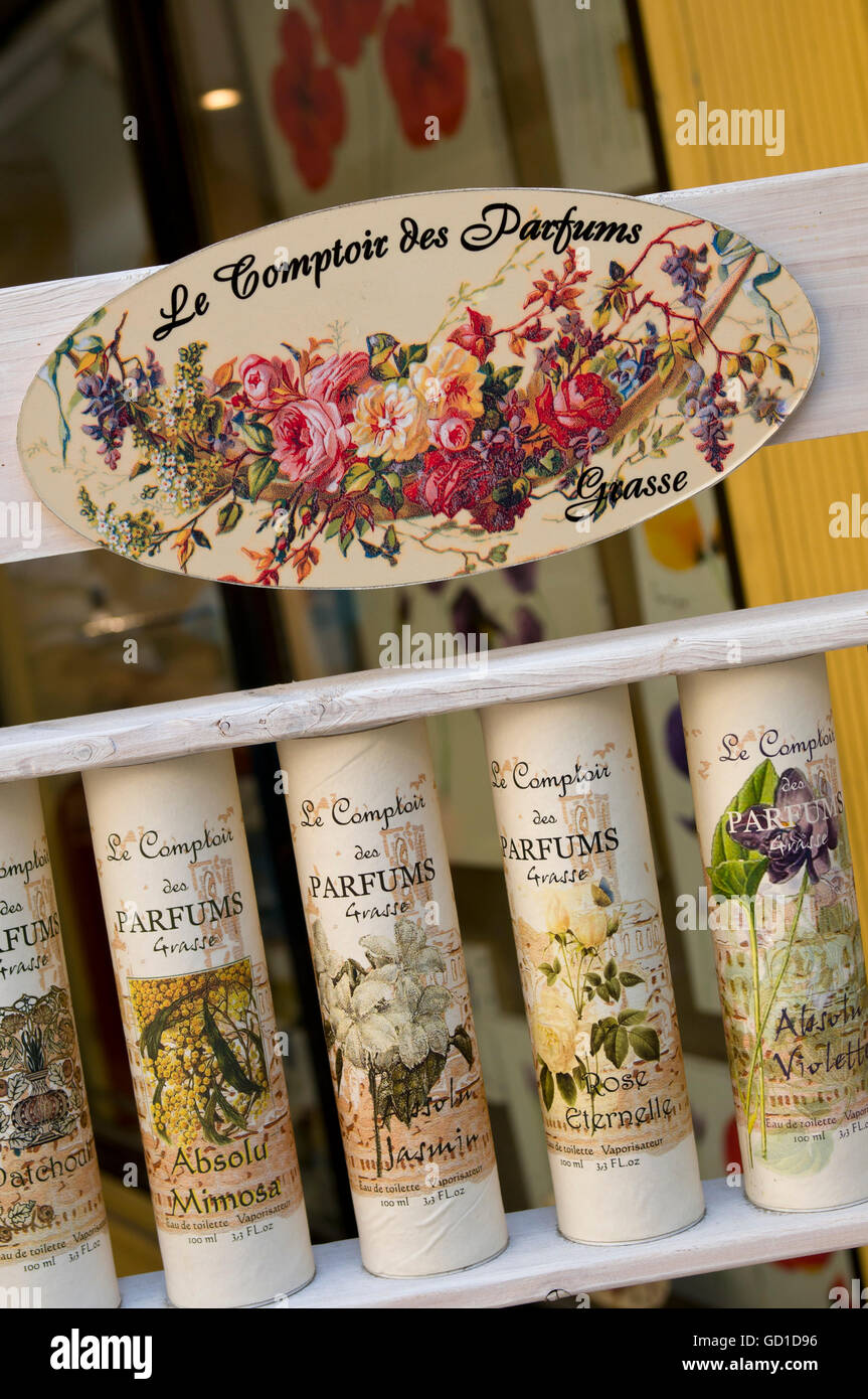 Parfex Perfumes, Grasse, Provence, France, Europe Stock Photo - Alamy