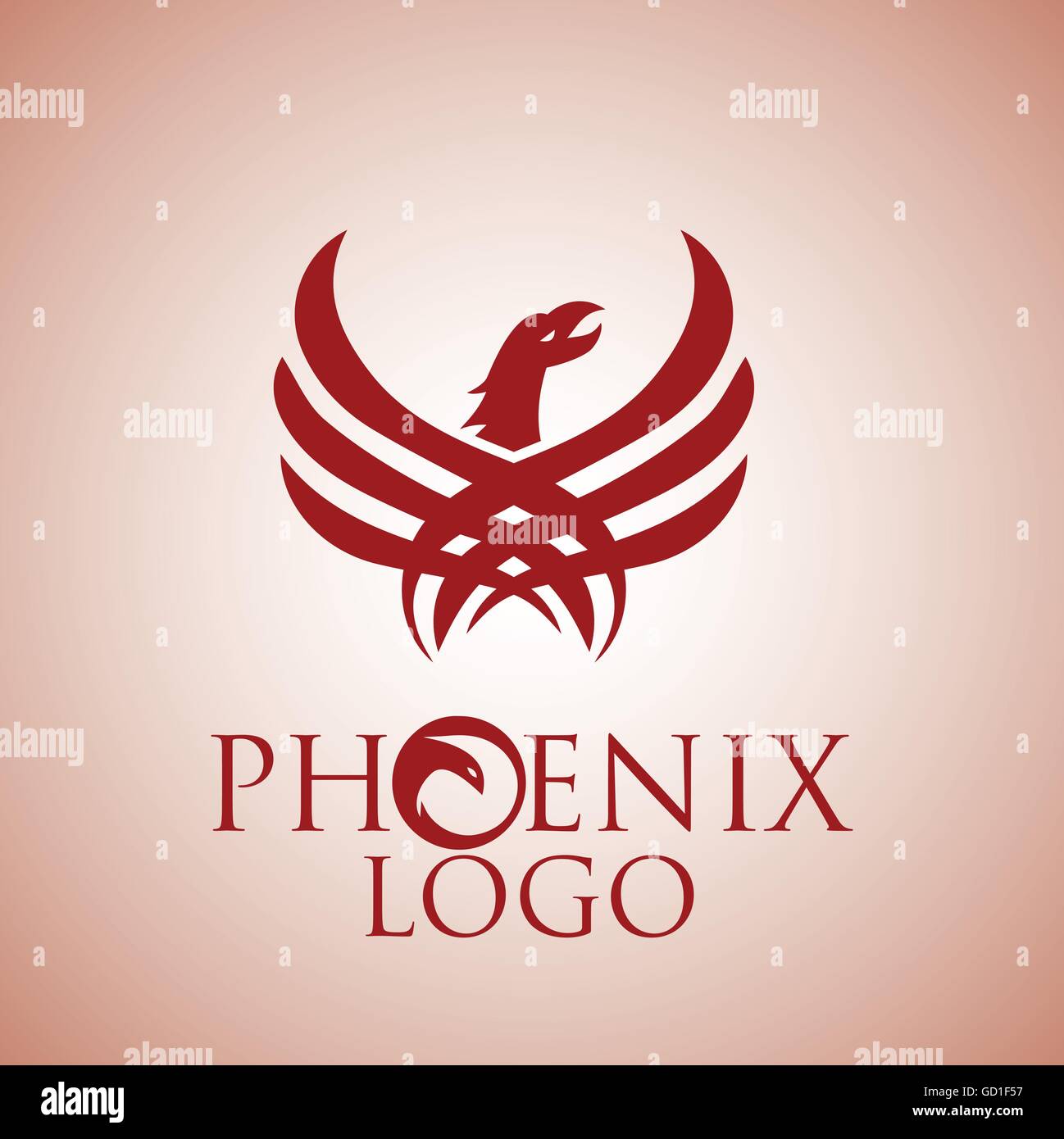 Phoenix Logo Designed In A Simple Way So It Can Be Use For Multiple Proposes Like Logo Mark Symbol Or Icon Stock Vector Image Art Alamy